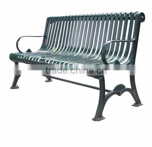 economic outdoor cast iron bench