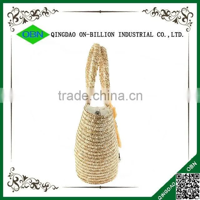 Lead fashion summer promotional straw handbag
