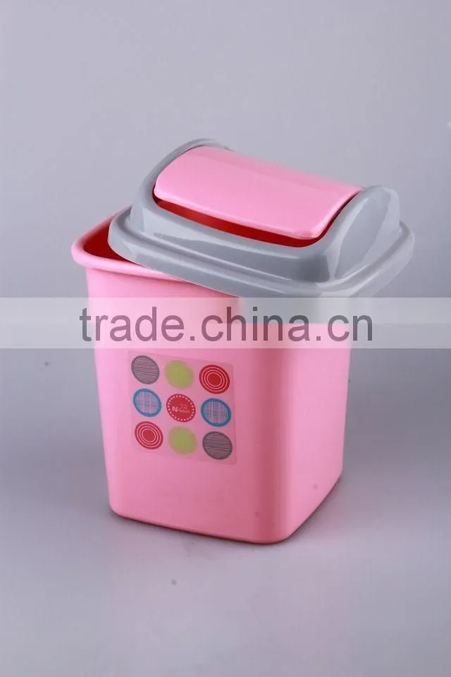 Rubbish Bin Household Garbage Can/Plastic Trash Can