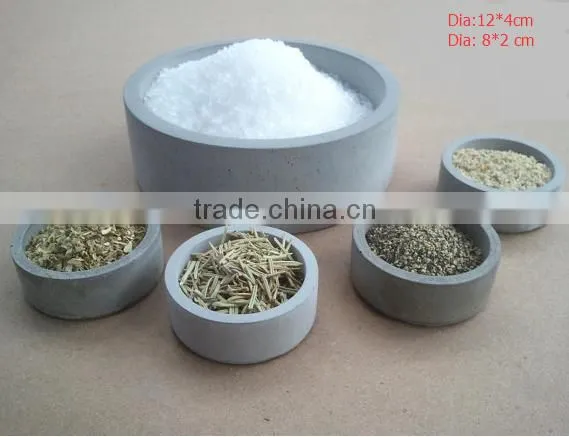 Kitchen Accessories Concrete Dry Spice Pinch Cup / Pepper Pots / Salt Cellar