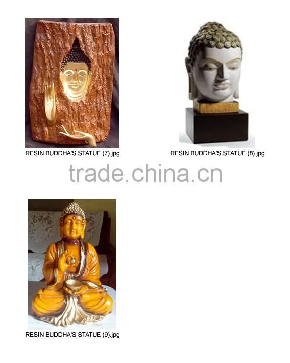 Animated Lovely Promotional Resin Garden (Buddha) Statues-B