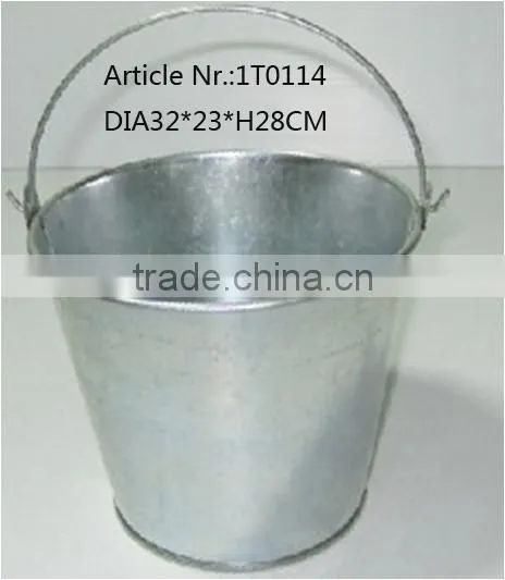 2016 Hot sale galvanzied water bucket