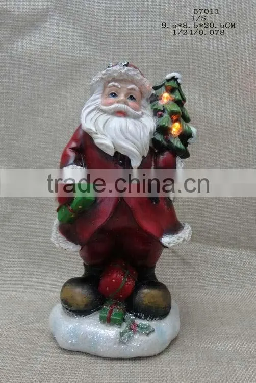 christmas resin santa claus resin christmas ornaments wholesale