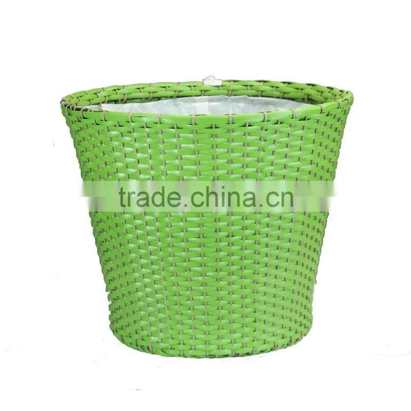 Circular Hand Woven Flowerpot / Storage Basket/Garden Plater