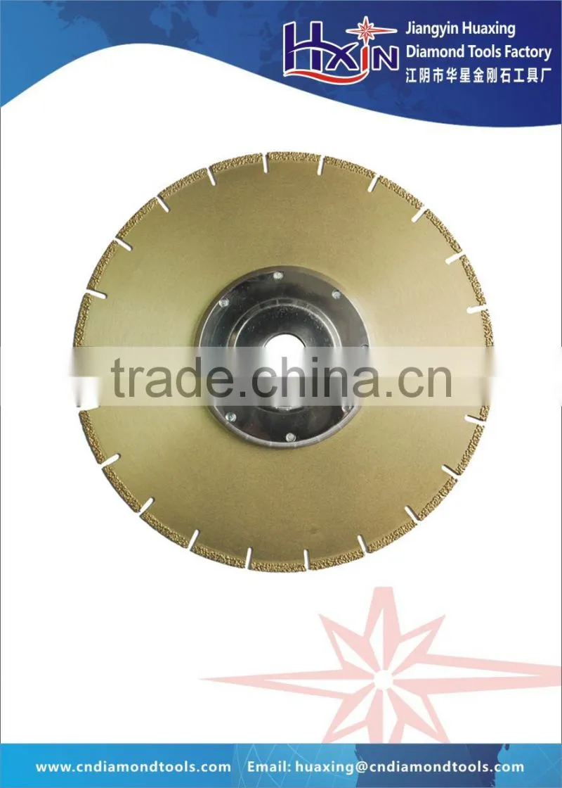 Circular Vacuum Brazed diamond Grinding Disc/ Vacuum Brazed Diamond Circular saw blade