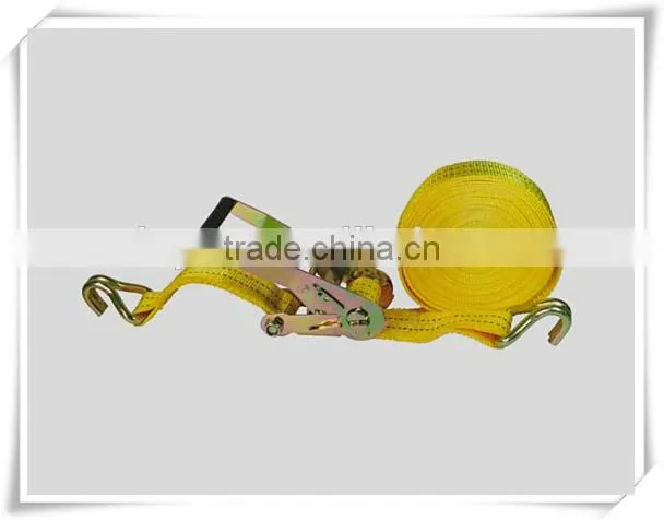 7.5m*50mm overlength Cheap and durable car Ratchet Strap