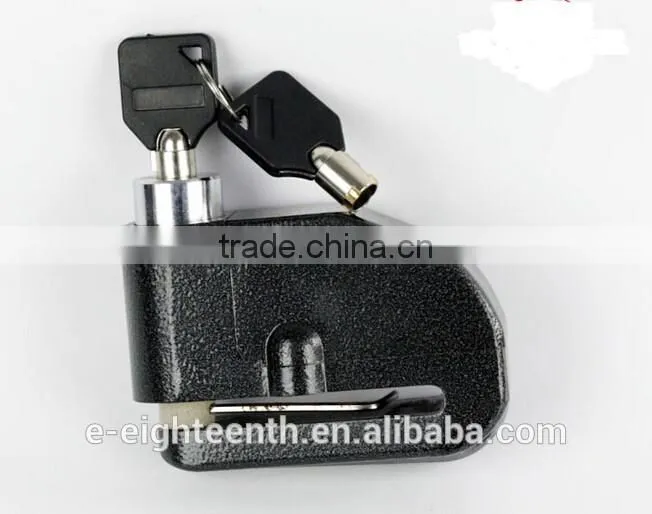 Motorcycle Bike Bicycle Cycling Lock Rotor Brake Wheel Lock Anti-Theft Safety Alarm