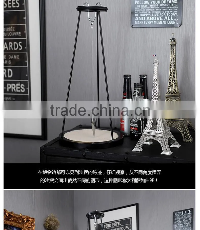 UCHOME pit and sand pendulum crafts clever games fancy sand pendulum for decoratiom