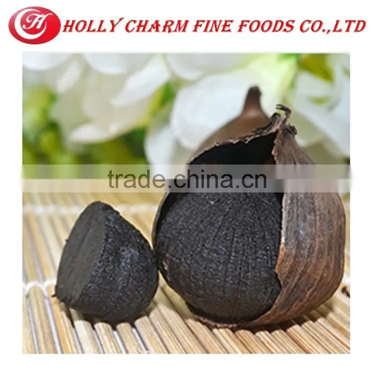 Health Delicious Food and100% natural Fermented Solo Black Garlic from China