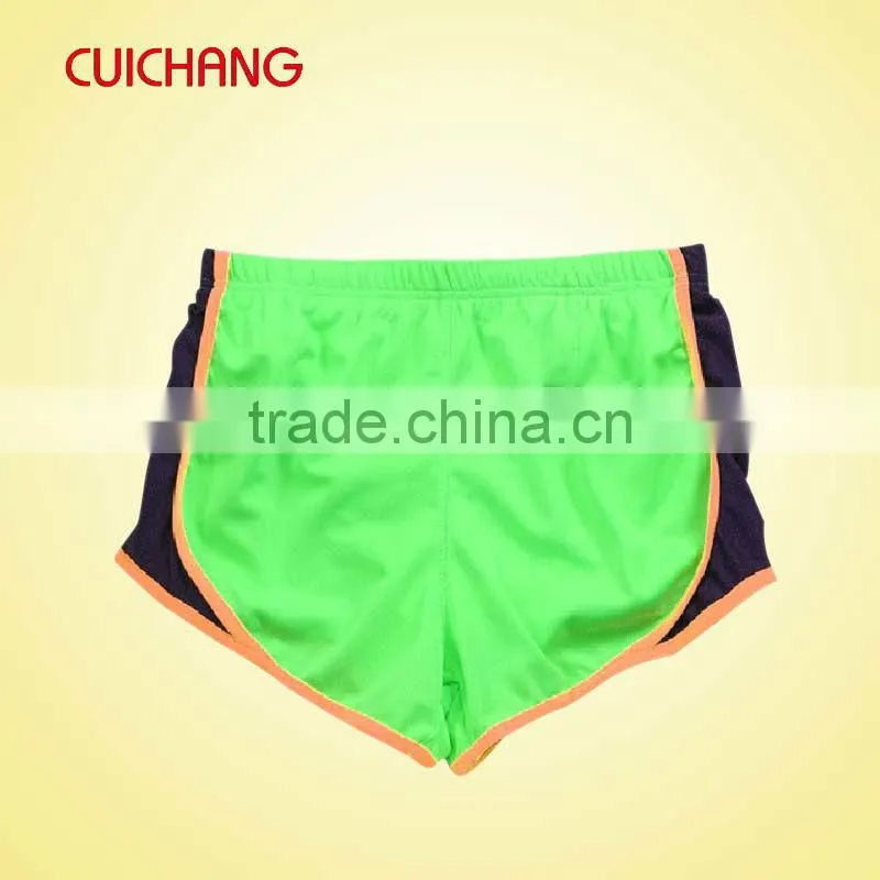 100% cotton mens running shorts,red running short, new design short