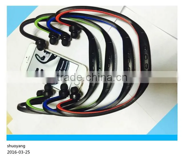 China original factory price mini sports stereo wireless Bluetooth 4.0 sports headset wholesale