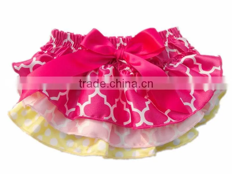 Hot selling new baby infant girls christmas bloomer baby cotton bloomers