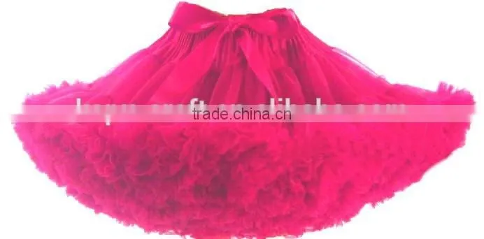 High quality wholesale kids skirt chiffon pettiskirt tutu