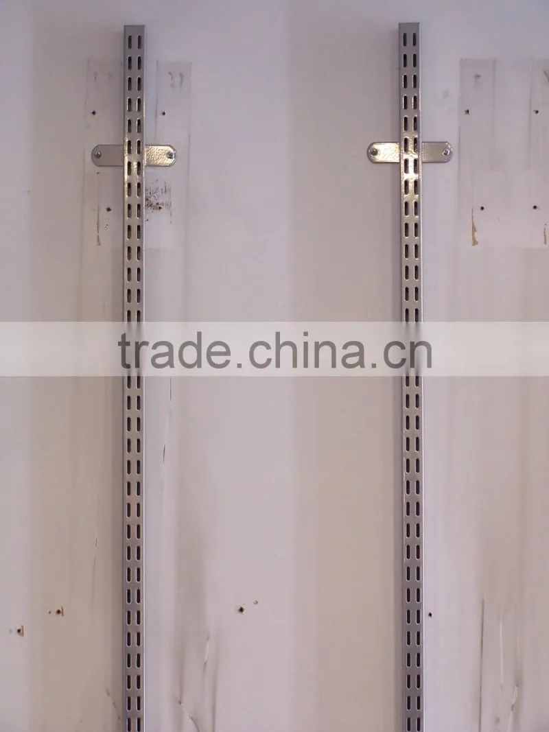 Double layer slotted square tube