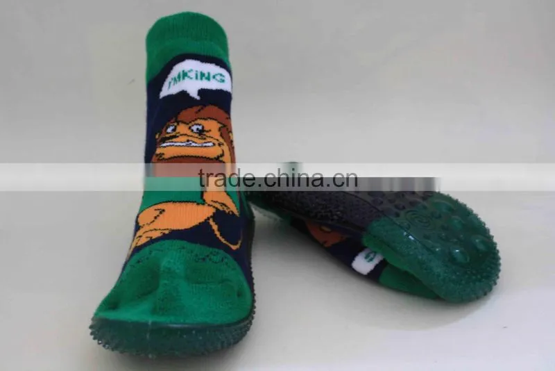 rubber sole socks for kids