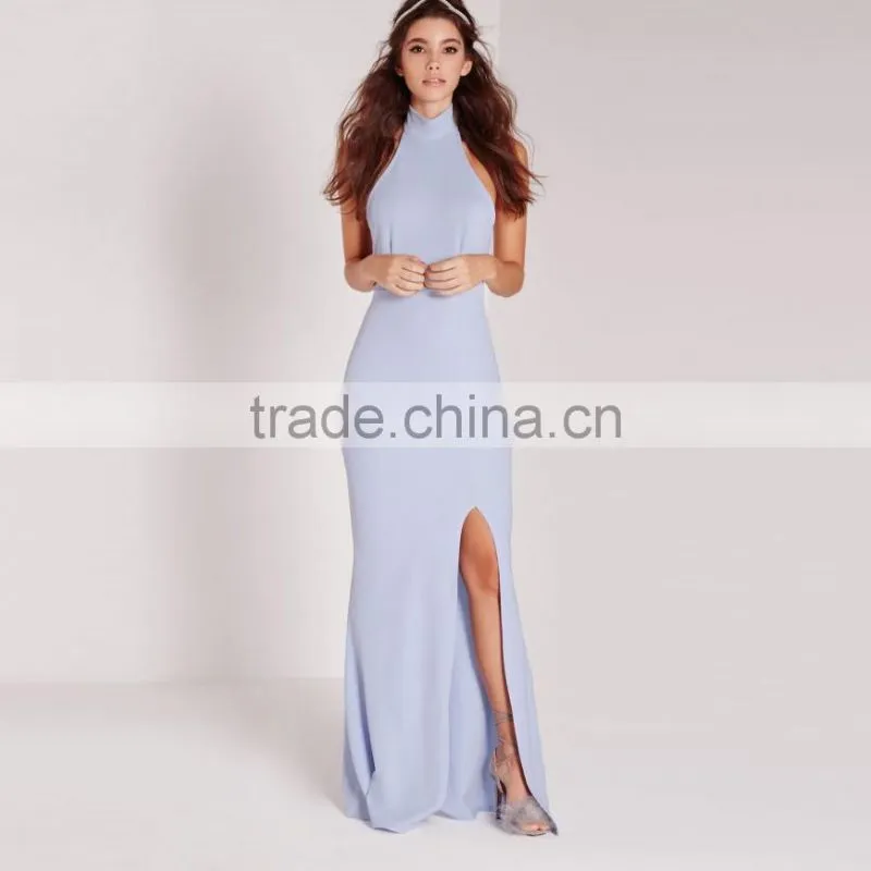 designer one piece party dress long frog backless style