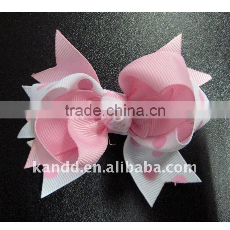 4inch ribbon bows/hair bows/grosgrain ribbon bow