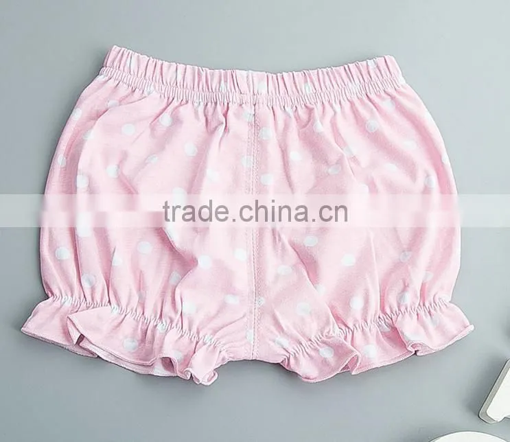 Polka Dots Elastic Bloomer Summer Children Clothes Summer Apparel Garments