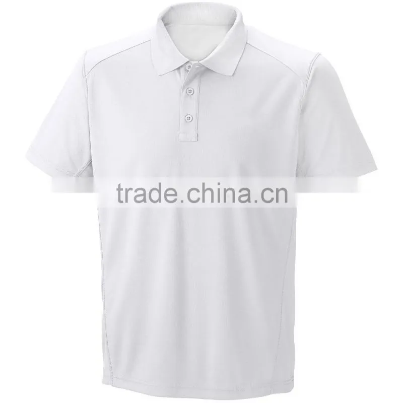 classic design blank man polo t-shirt with short sleeve