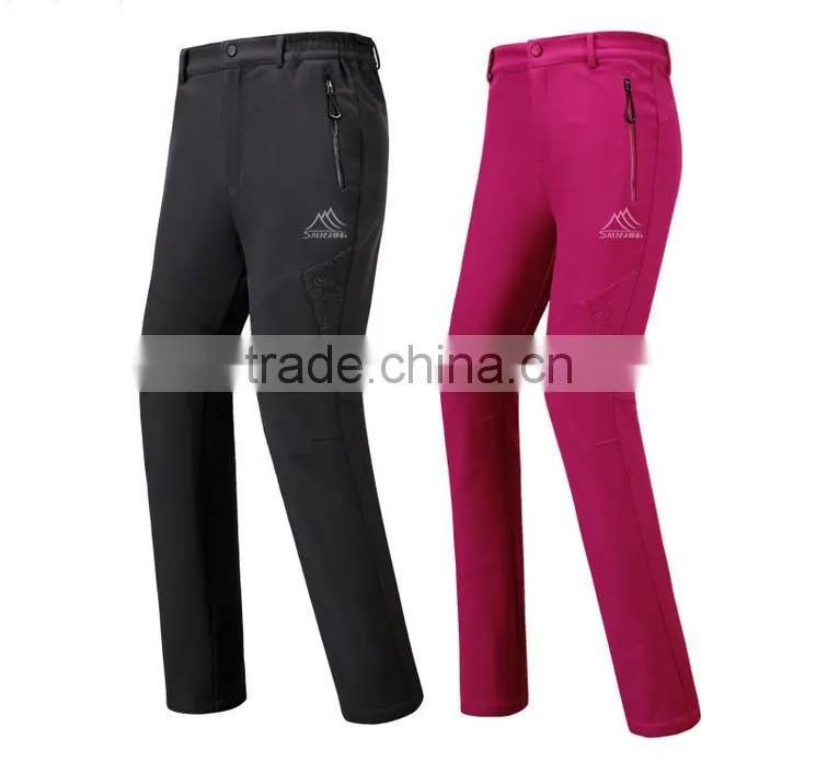 waterproof windproof womens & mens softshell camping pants