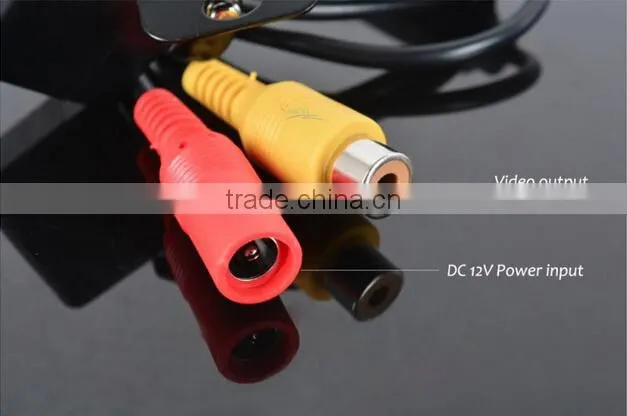 170 degree mini auto waterproof reverse camera WITH 4 led light