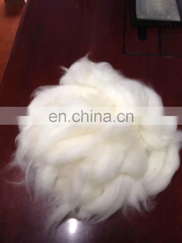 Chinese Raw Sheep Wool Open Tops natrual white made in China
