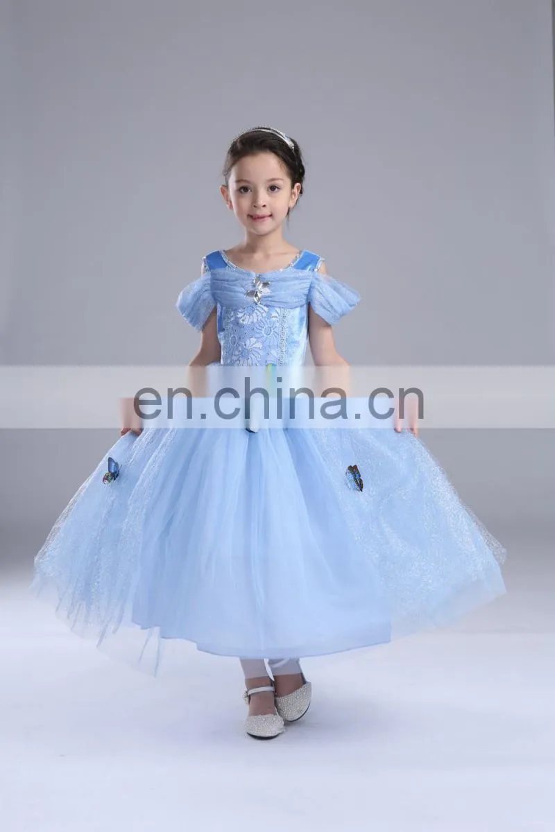 Girl beautiful dress up princess party dress