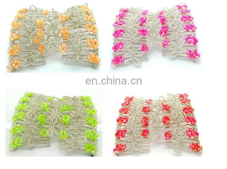 Elegant women's hair accessories metal combs