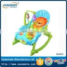 Baby plush musical rocking chair baby rocker with mosquito net