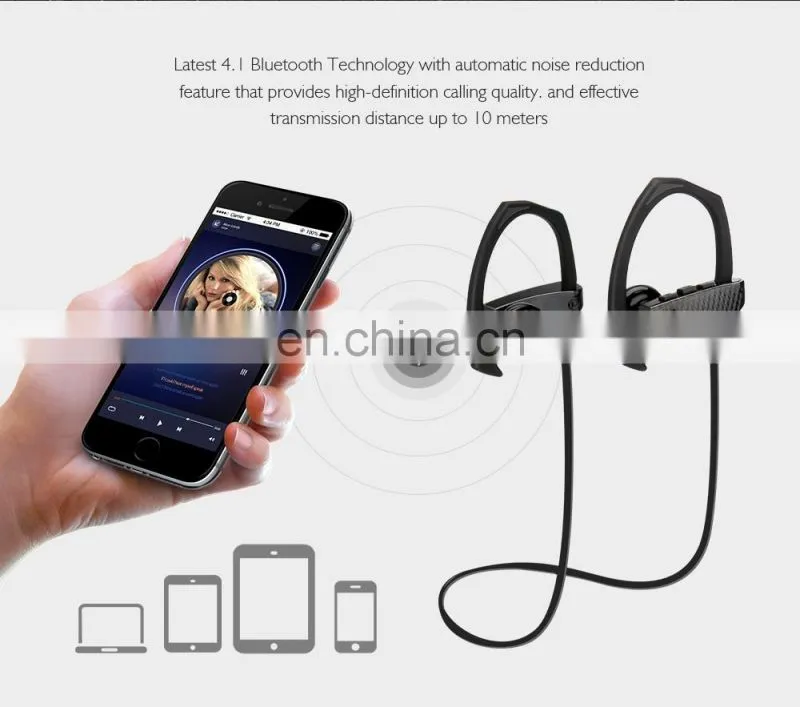 Wavefun X-Buds Lite wireless earbuds bluetooth 4.1 headphones CSR8635 chip IPX5 sweatproof 7hrs music time earphone with mic