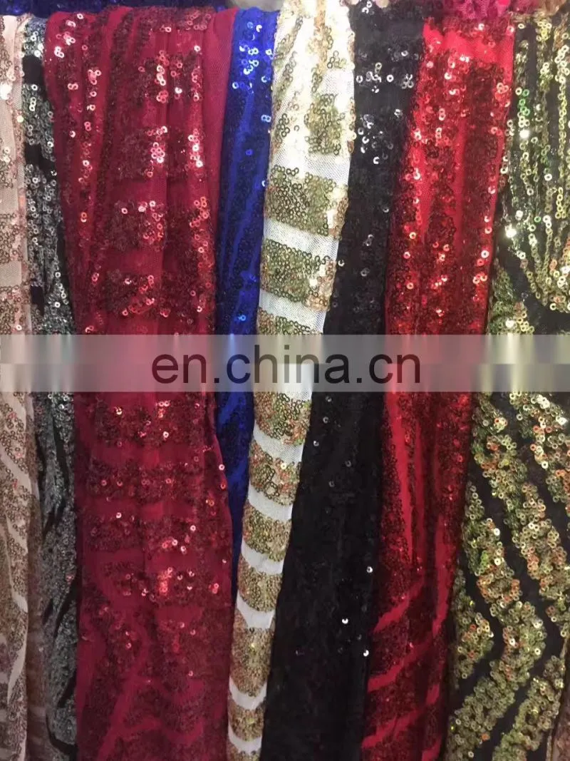 Wholesale high quality colorful beautiful polyester lace fabric for dress