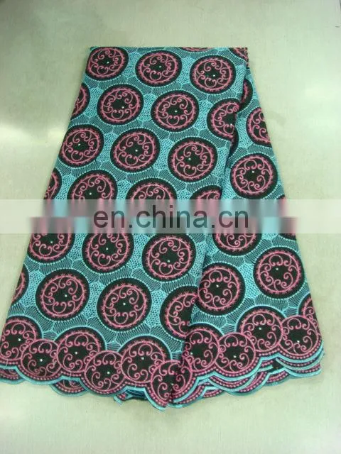 swiss embroidery cotton lace(A-40-8)