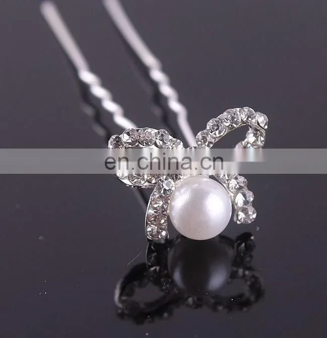 Factory wholesale silver five star hair pins