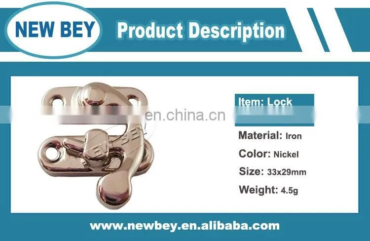 China Wholesale Excellent Quality Metal Small Mini Box Lock Latch