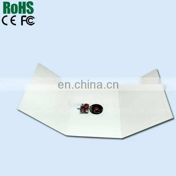 Programmable musical chips for greeting card