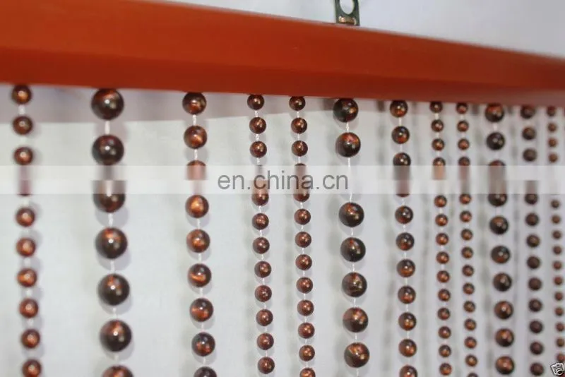 Multi Brown Ball Chains Beaded Curtains