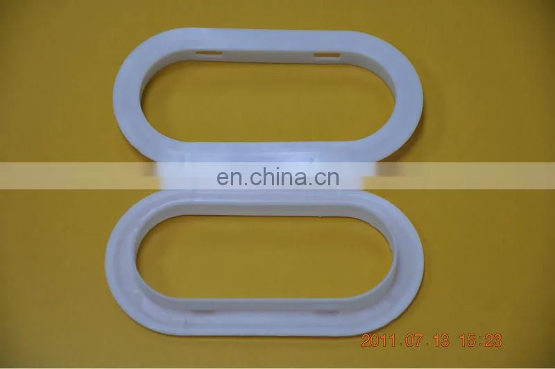 recessed carton box plastic handle
