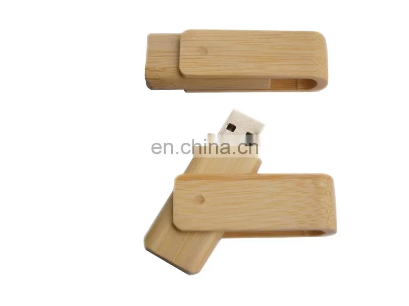 Wooden swivel pendrive usb flash drive
