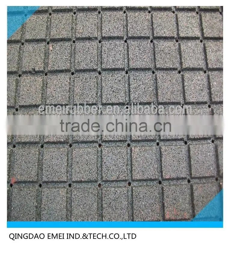 81 holes horse rubber floor