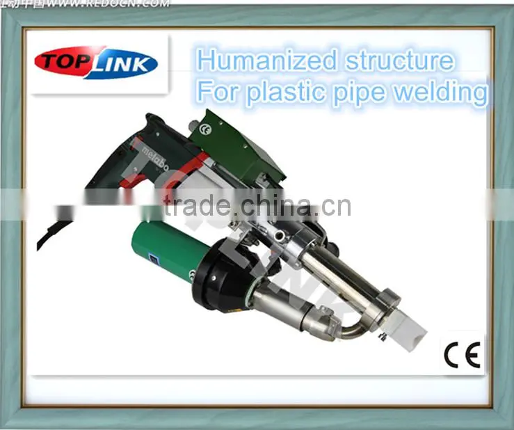 Humanized structure plastic extruding machine for PVC pipe welding