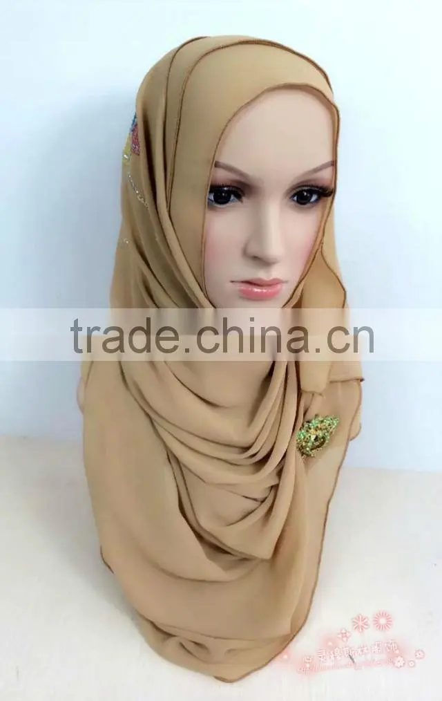 S120 Fashion Big size scarf saudi arabia super square muslim scarf