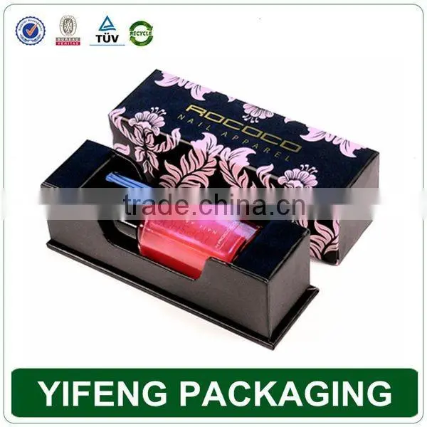 Fashion Color Packaging Nail Polish Boxes With Custom Printing