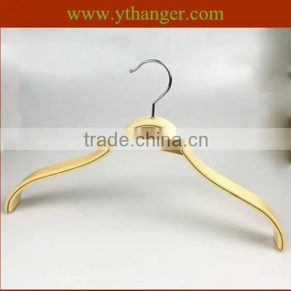 space saving laminated wooden hanger for suit