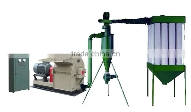 Capacity 0.3-0.8T/H Cotton stalk Hammer mill
