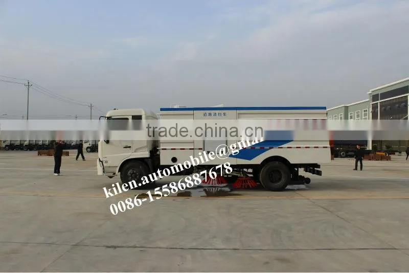 Dongfeng 4*2 street cleaning electric vehicle
