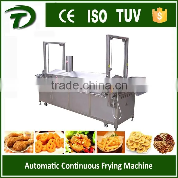 industrial gas heating deep fryer