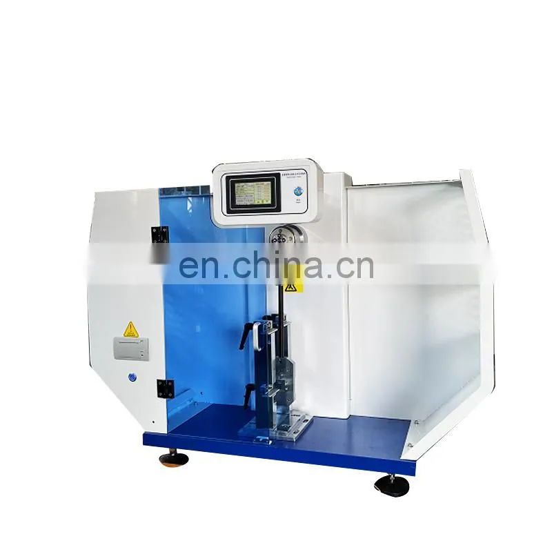 Professional xju-5.5cantilever beam plastic strength digital izod impact tester pe for wholesales