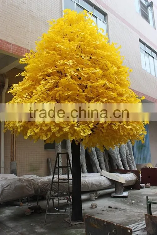 new products artificial big trees/factory artificial bonsai ginkgo trees on sale
