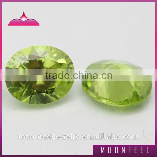 Color change 1# oval cut cubic zirconia stone