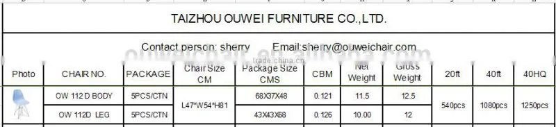 Clear color PC cheap DAW chair